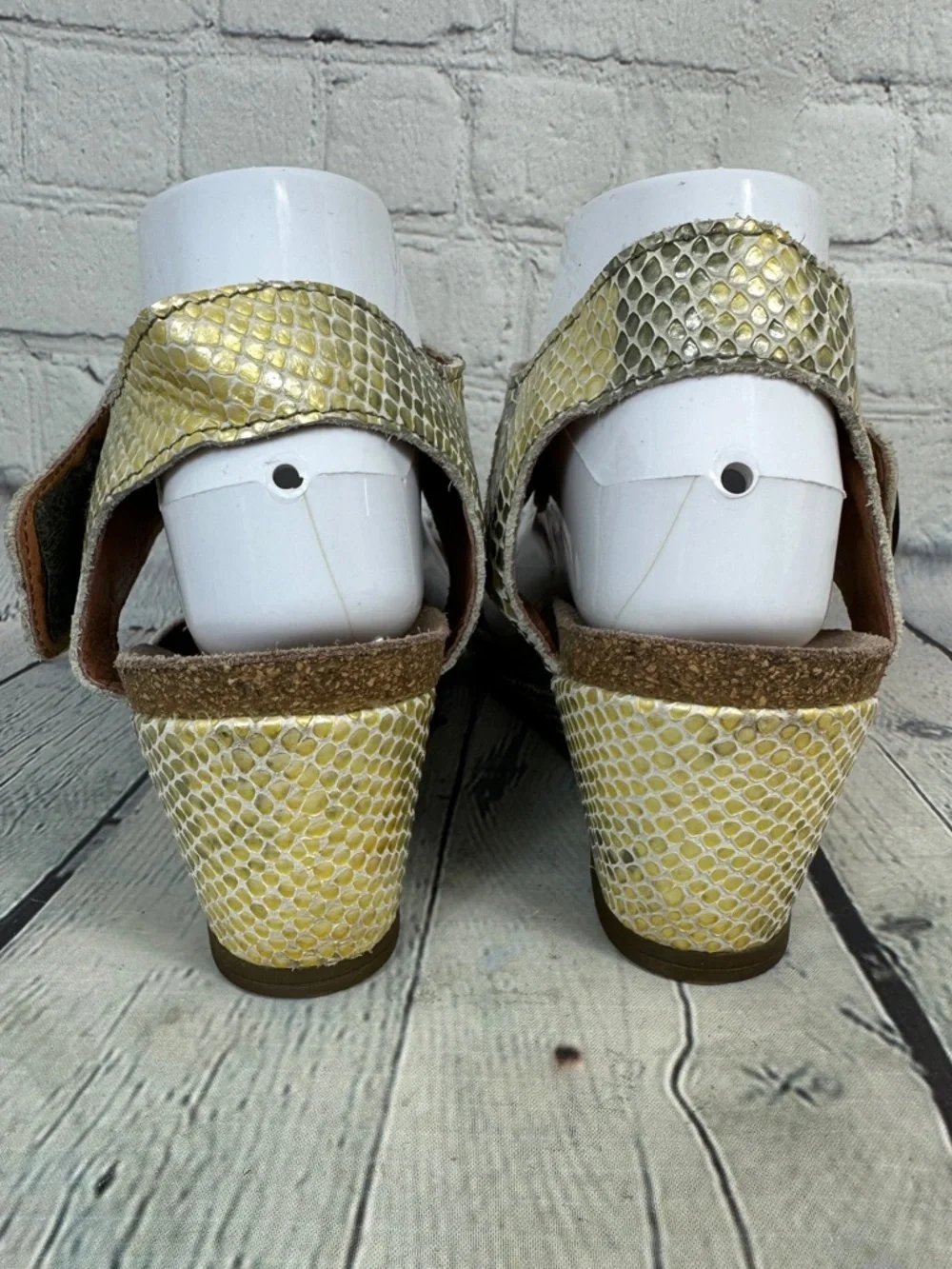 Taos Carousel 2 Snake Print Wedge Sandals EU 40/US 9-9.5